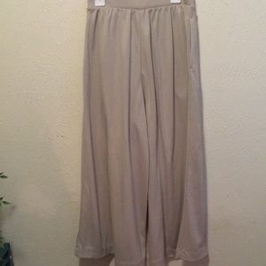 Uniqlo Wide Leg Khaki  Pants